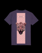 Leopardo Unisex T-Shirt T-Shirt Ed.Wa. XS Plum 